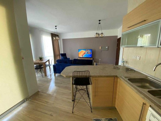 2+1 Furnished Flat in the Center of Kyrenia in a Complex with Pool