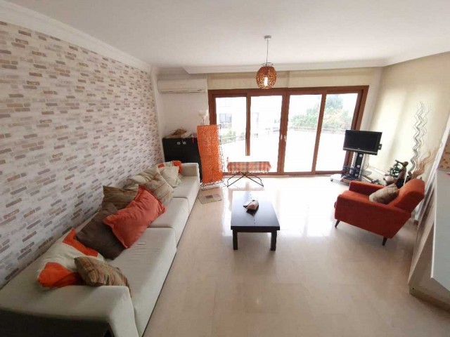 VERY CLOSE TO KYRENIA NEW PORT LIGHTS 2+1 FULLY FURNISHED PENTHOUSE