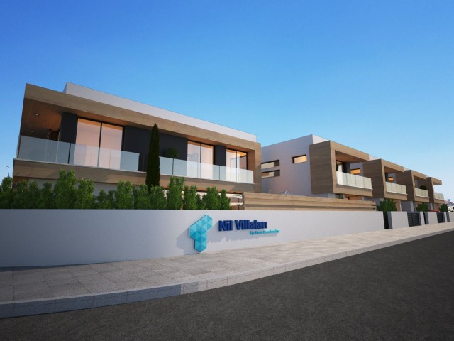 Luxus 3+1 Villen mit Pool mit modernem Design in Nikosia Yenikent ** 