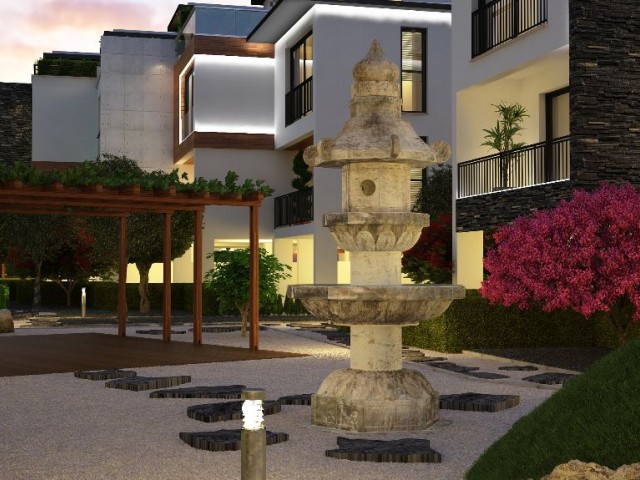 Luxury 2 + 1 apartment in Kyrenia