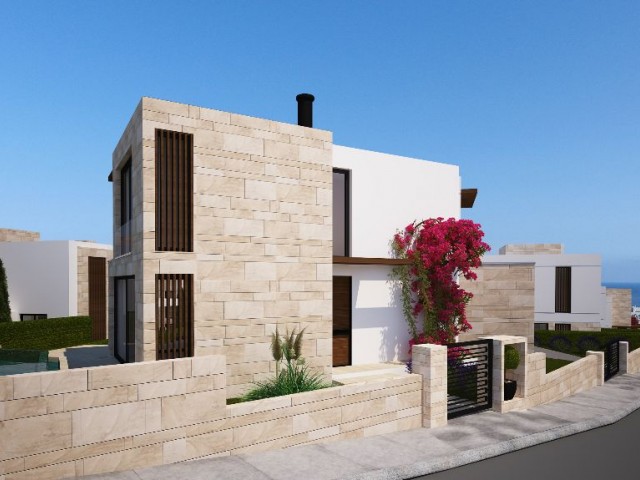 MOUNTAIN AND SEA VIEW VILLA WITH SWIMMING POOL IN GIRNE