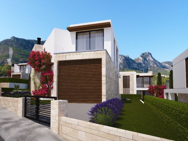 MOUNTAIN AND SEA VIEW VILLA WITH SWIMMING POOL IN GIRNE