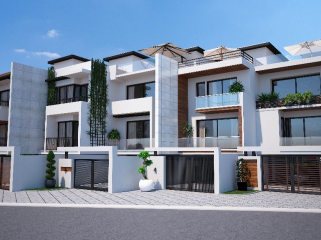 TWIN VILLAS WITH A MOUNTAIN AND SEA VIEW COMMON SWIMMING POOL IN GIRNE