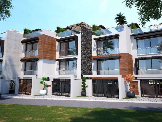 TWIN VILLAS WITH A MOUNTAIN AND SEA VIEW COMMON SWIMMING POOL IN GIRNE