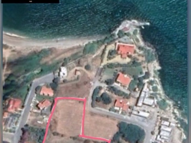 Great Business Opportunities in North Cyprus Sea Front Land For Sale Location Near by Ileli Market Merit Royal Hotel Alsancak Girne.