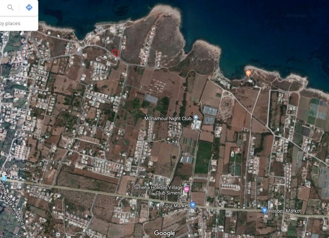 716m2 Corner Plot For Sale Location Near By Sea Karsiyaka Girne (Urgent Sale Price Reduced )