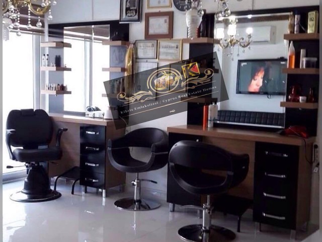 Hair and Beauty Salon For Sale Location Just Opposite Barış Park Sulu Çember Girne