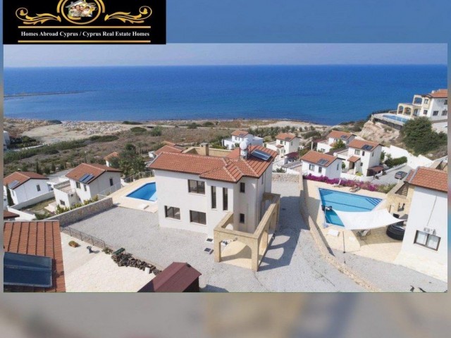 Newly Refurbished 4-Bedroom Villa For Sale Location New Harbor Bahceli Kyrenia (Beautiful Sea And Mo