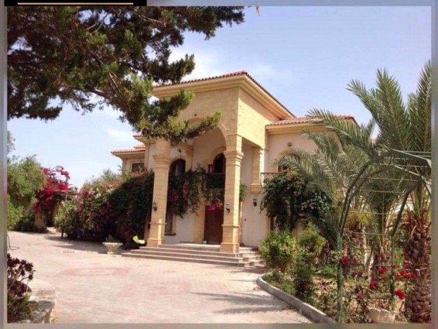 5 Bedroom and 2 Livingroom Villa For Sale With Big Piece Of Land Location on the main high way road Edremit Alsancak Girne