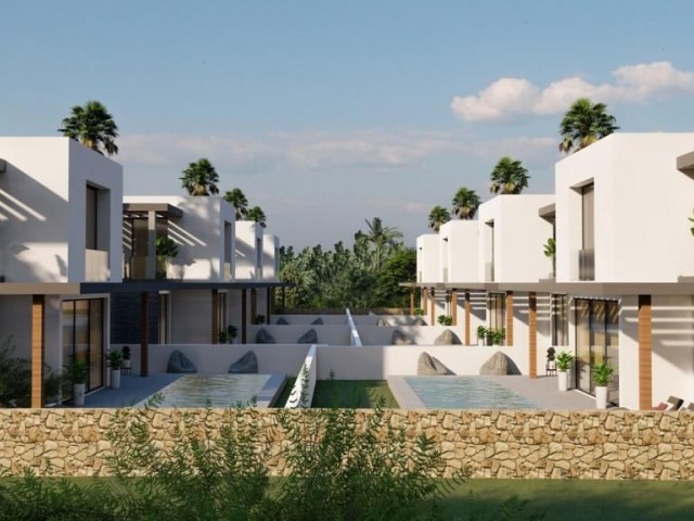 Nice 4 Bedroom Villas For Sale Location Near Seaside Karsiyaka Kyrenia (Sea And Mountain Vie Llogara National Park) ** 