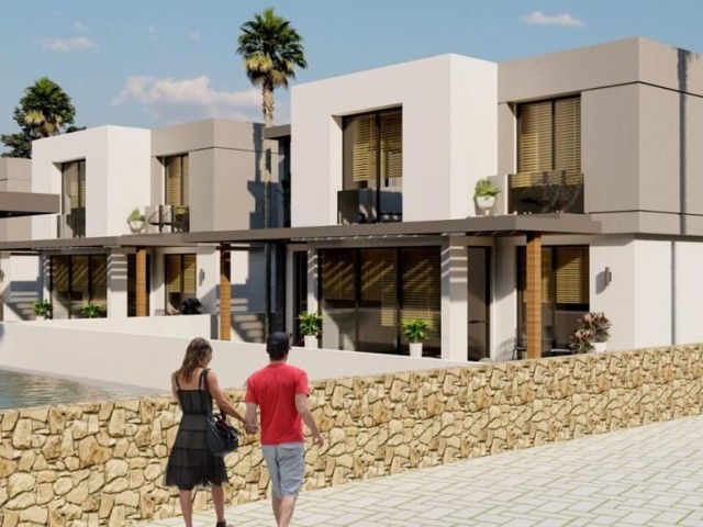 Nice 4 Bedroom Villas For Sale Location Near Seaside Karsiyaka Girne(Sea And Mountain Views)