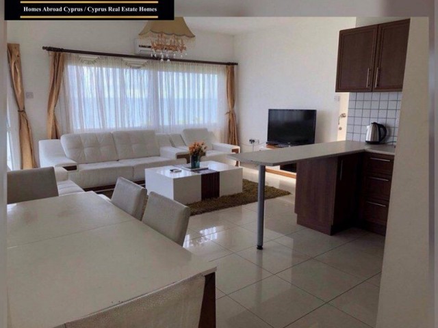 Sea Front 3 Bedroom Terrace  Apartment For Rent Location Lapta Coastal Walkway (Lapta Yuruyus Yolu) Girne (Communal Swimming Pool)