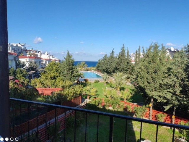 Nice 2 Bedroom Terrace Apartment For Rent Location Lapta Coastal Walkway (Lapta Yuruyus Yolu) Girne (Communal Swimming Pool)