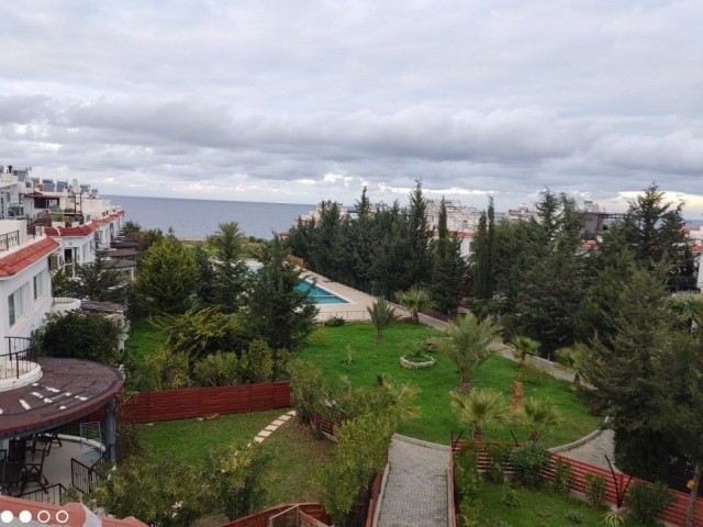 Nice 2 Bedroom Terrace Apartment For Rent Location Lapta Coastal Walkway (Lapta Yuruyus Yolu) Girne (Communal Swimming Pool)