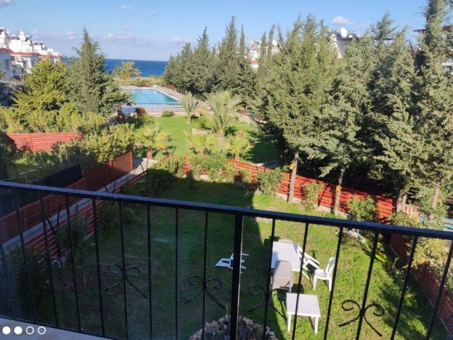 Nice 2 Bedroom Terrace Apartment For Rent Location Lapta Coastal Walkway (Lapta Yuruyus Yolu) Girne (Communal Swimming Pool)