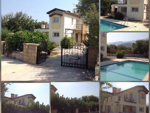 3 Bedroom Villa For Rent Location Alsancak Girne (private swimming pool)