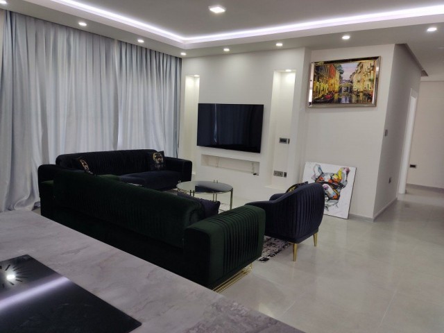 Brand New 3 Bedroom Penthouse For Rent Location Sea Side Near Les Ambassadeurs Hotel Casino Girne (Sea and mountains views)