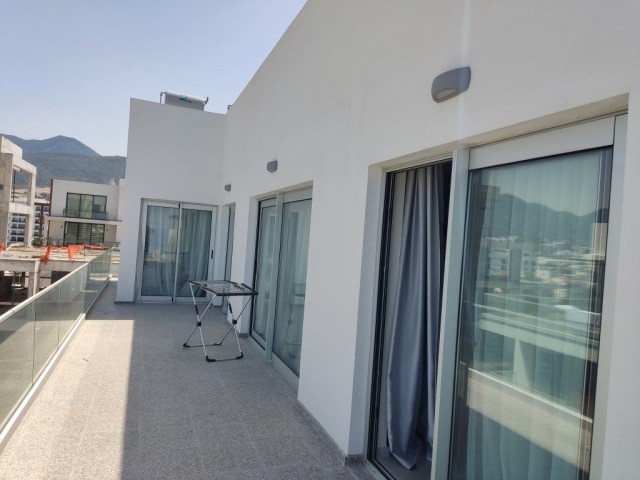 Brand New 3 Bedroom Penthouse For Rent Location Sea Side Near Les Ambassadeurs Hotel Casino Girne (Sea and mountains views)