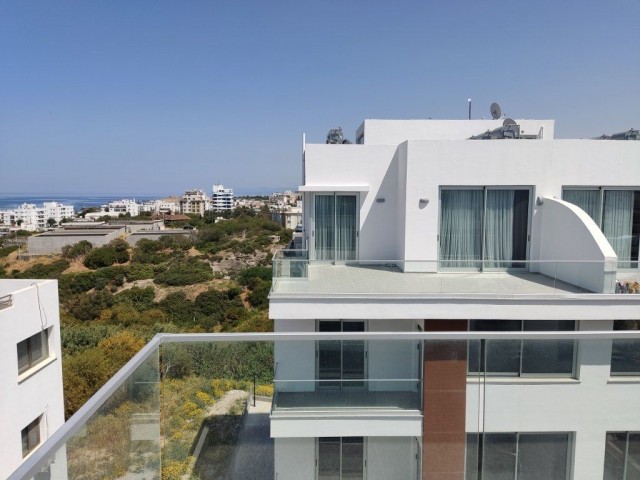 Brand New 3 Bedroom Penthouse For Rent Location Sea Side Near Les Ambassadeurs Hotel Casino Girne (Sea and mountains views)