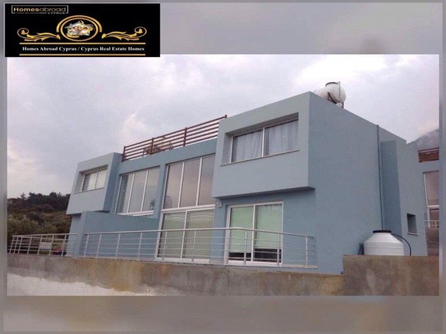 1 Bedroom Semi-Detached House For Sale with Location Karsiyaka Girne (sea and mountain panoramic views) Reduced Price!