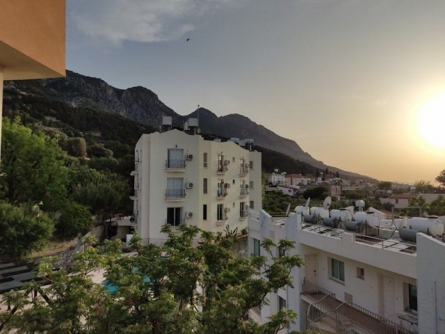 2 Bedroom Apartment For sale with Beautiful Sea and Mountains views Location Lapta Girne (Turkish Title Deeds) (Urgent Sale with very low Final prices) (Acil Satilik Kelepir Daire)