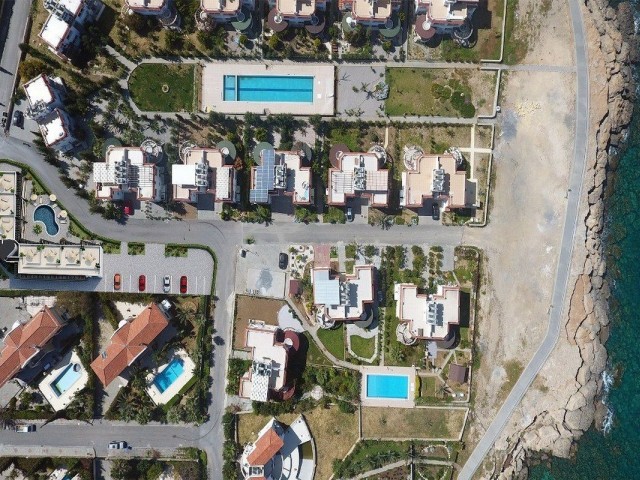 Sea Side 1 Bedroom Apartment For Rent Location Lapta Coastal Llogara (Lapta Yuruyus Road) Kyrenia (Communal S ① Pool) ** 