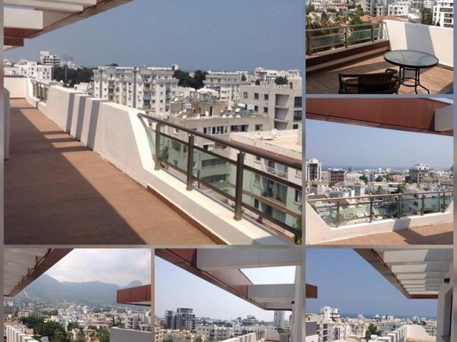 Magnificent 3 Bedroom Penthouse for Rent Location Near Lavash Restaurant Kyrenia ** 