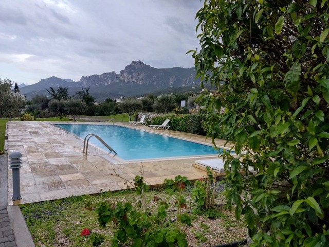 Nice 2 Bedroom Garden Apartment For Rent Location Edremit Girne