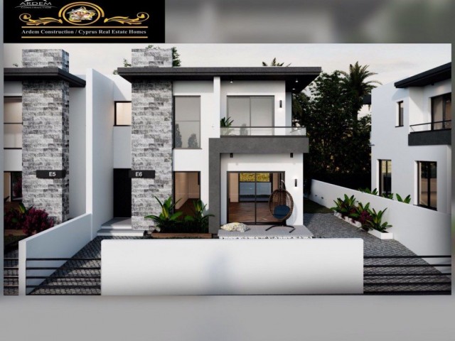 Nice Duplex Villas For Sale location Green Hills Yesiltepe Alsancak Girne