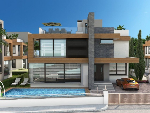 Nice 4 Bedroom Villa For Sale Location Han Villalari Catalkoy Girne