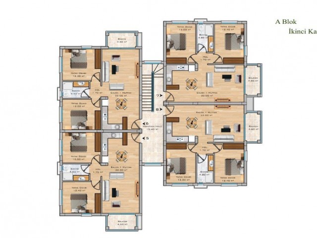 Nice 2 Bedroom Apartment For Sale Location Saklı Kent 2 Lapta Girne