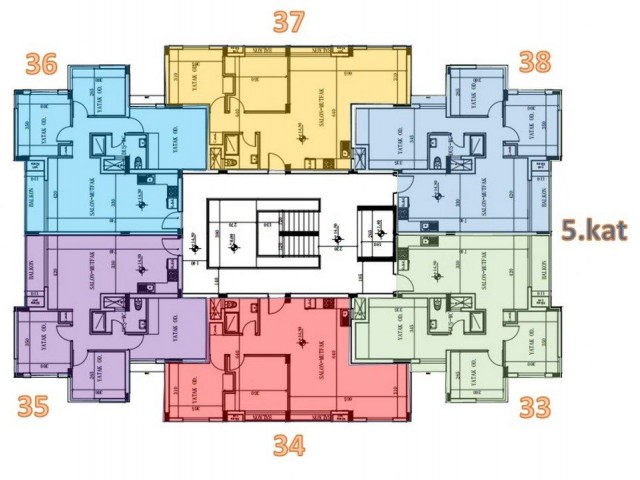 Nice 2 and 3 Bedroom Apartment For Sale Location Center Girne