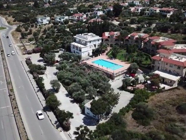 Great Business Opportunity Dream is to run a Highly Successful Apart Hotel with Best Location on the main high way road Edremit Alsancak Girne North Cyprus (For Sale)