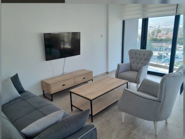 Brand New 2 Bedroom Apartment For Rent Location Near Bellapais Trafic Light Girne