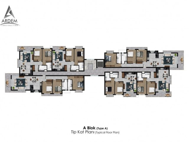 Charming 2 and 3 Bedroom Apartment For Sale Location Avangart Plus Girne