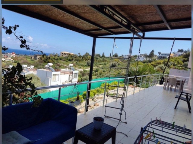 1 Bedroom Semi-Detached House For Sale with Location Karsiyaka Girne (sea and mountain panoramic views) Reduced Price!