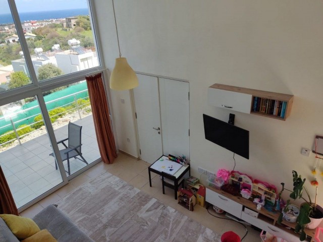 1 Schlafzimmer Doppelhaushälfte zu verkaufen mit Lage Karsiyaka Girne (Meer- und Bergpanoramablick) Reduzierter Preis!