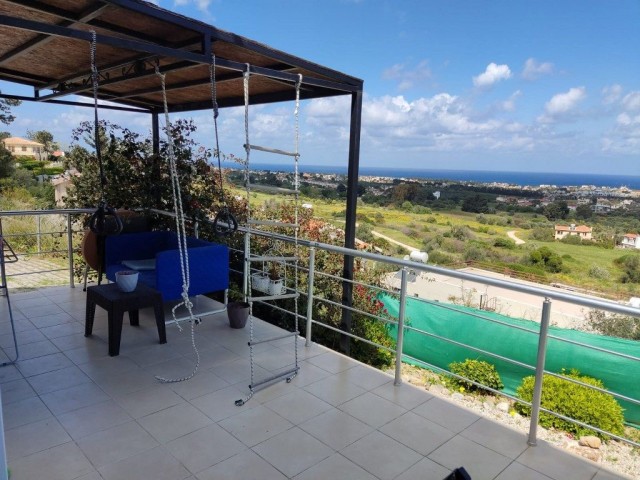 1 Bedroom Semi-Detached House For Sale with Location Karsiyaka Girne (sea and mountain panoramic views) Reduced Price!