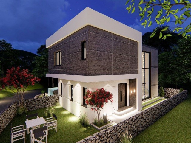 Elegant 4 Bedrooms Villas For Sale Location Karmi Valley Homes Girne.