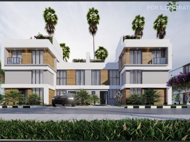 Charming 2 And 3 Bedroom Quatro Semi-Detached Villas Location Tatlisu Village Famagusta (a house with timeless elegance)