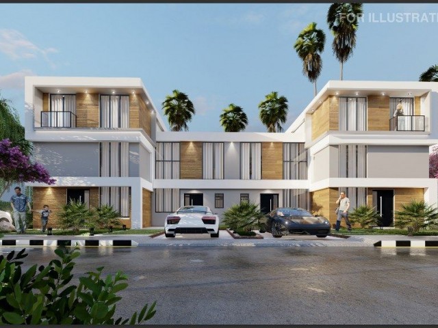 Charming 2 And 3 Bedroom Quatro Semi-Detached Villas Location Tatlisu Village Famagusta (a house with timeless elegance)