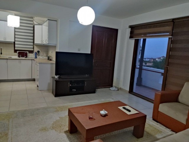 1 Bedroom Apartment For Rent Location Yesiltepe Girne ( Communal Swimming Pool )