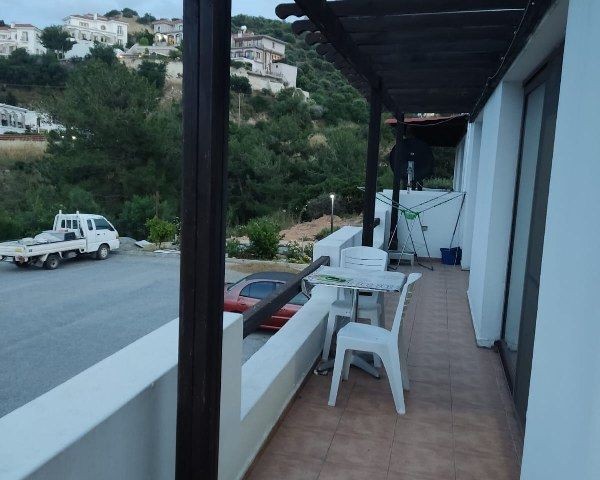 1 Bedroom Apartment For Rent Location Yesiltepe Girne ( Communal Swimming Pool )