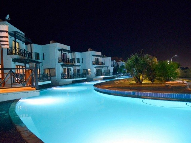 1 Bedroom Apartment For Rent Location Yesiltepe Girne ( Communal Swimming Pool )