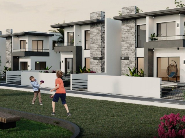 Nice 2 Bedroom Garden Apartment and 3 Bedroom Duplex Villas For Sale location Green Hills Yesiltepe Alsancak Girne