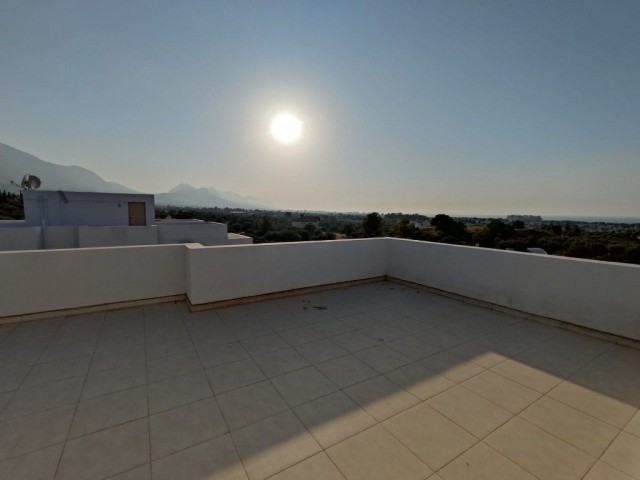 Nice 2 Bedroom Apartment For Sale Location Catalkoy Girne (Private Roof Terrace with Beautiful Sea and Mountain View)