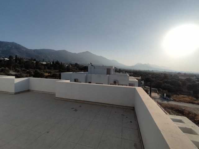 Nice 2 Bedroom Apartment For Sale Location Catalkoy Girne (Private Roof Terrace with Beautiful Sea and Mountain View)