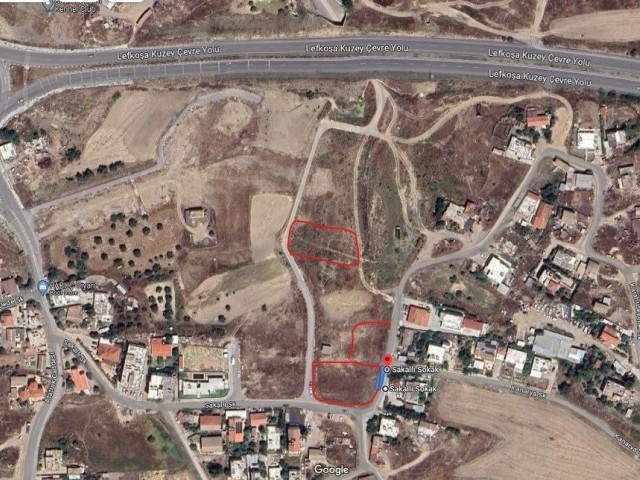 4 Plots For Sale Location Hamitkoy Lefkosa (With Building Permission)(Turkish Title Deeds)