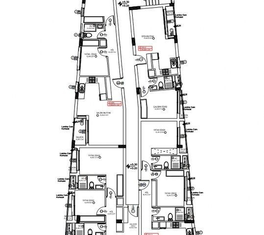 Schöne 1- und 2-Zimmer-Wohnung zum Verkauf, Standort Ardem 12 Center Kyrenia (letztes komplett ausverkauft)