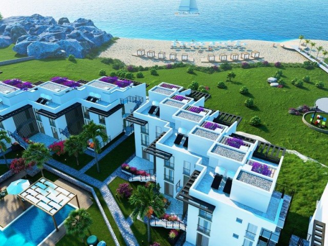 Bezaubernde Apartments/Penthäuser mit 2 und 3 Schlafzimmern zum Verkauf, Standort Esentepe Girne, Nordzypern (Atlantis)